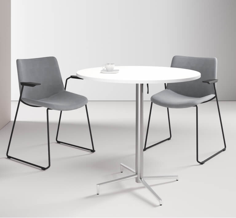 Turin Stackable Round Table